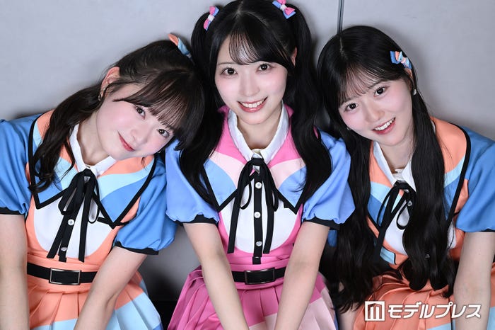近藤沙樹、佐藤綺星、八木愛月(C)モデルプレス