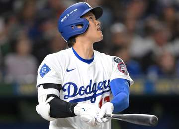 大谷翔平が3試合ぶりの安打！追い込まれながらも低めのチェンジアップに食らいつく→一、二塁間を破る右前打 先制点呼び込む