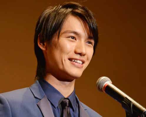 福士蒼汰、緊張のスピーチに「がんばれ」の声