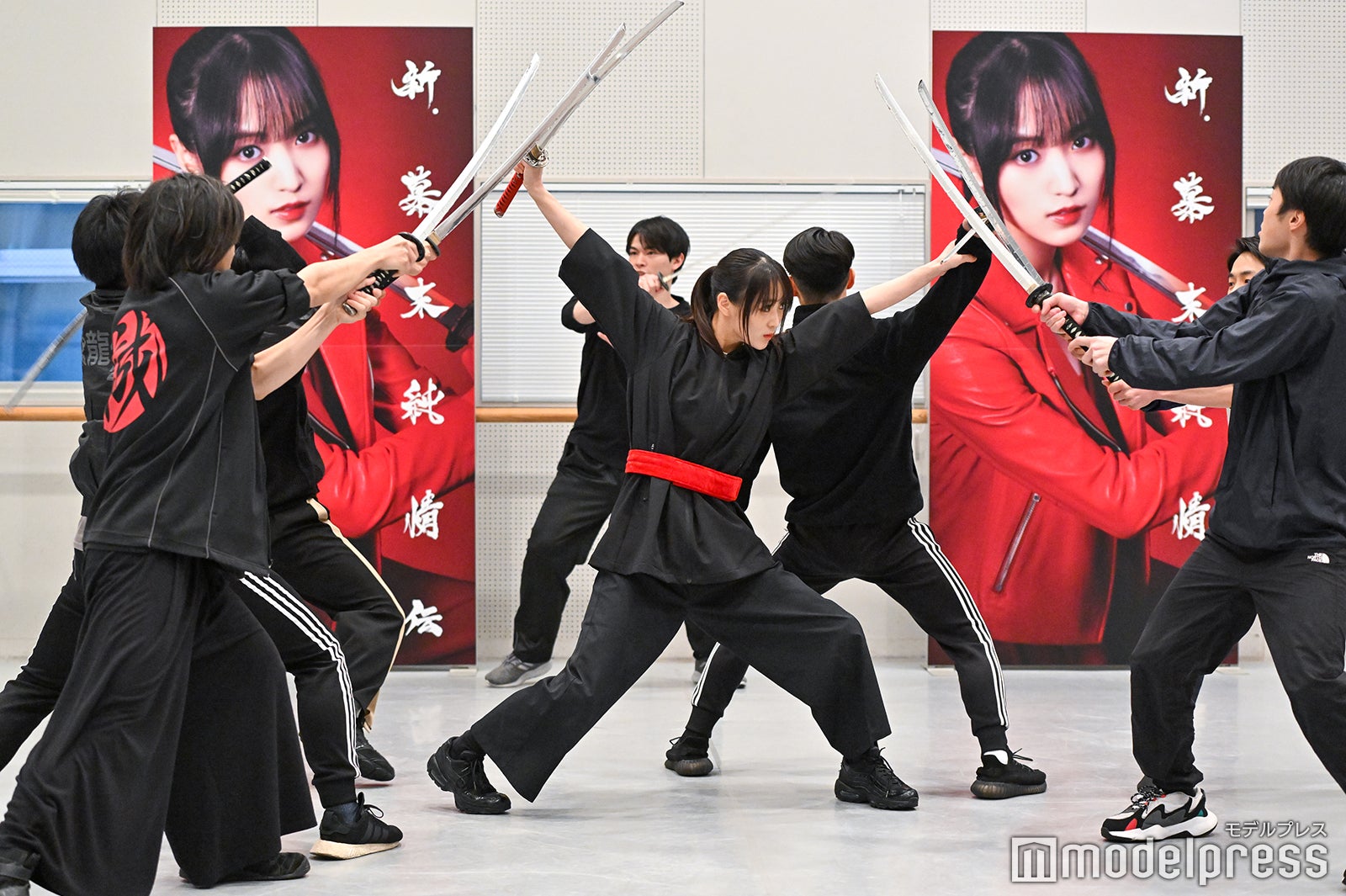 「つかこうへい復活祭2023 新・幕末純情伝」公開稽古の様子（C）モデルプレス