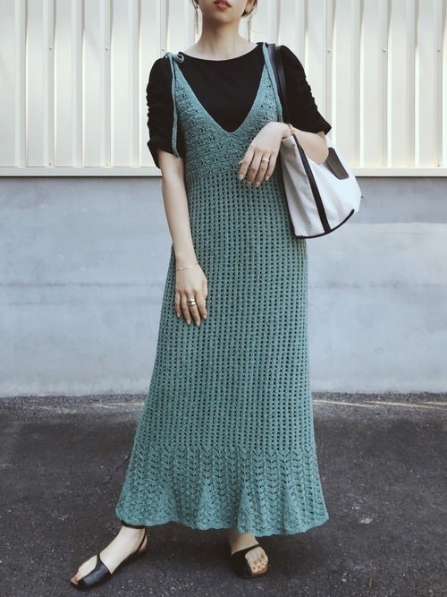 画像4 5 Gu ユニクロ 夏コーデが一気にサマ見え キャミワンピ が超使えておしゃれ モデルプレス