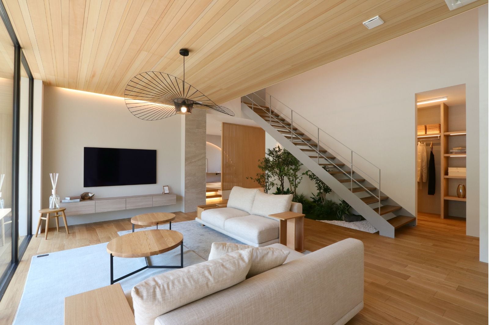 総合住宅展示場四条展示場のグランレブリーのモデルハウス内観／提供写真