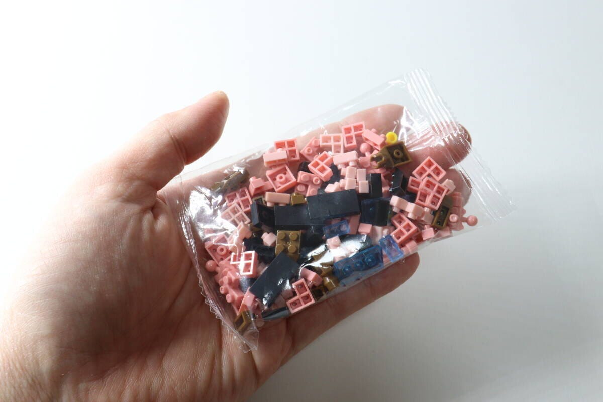 プチブロックDX（しだれ桜）　パーツ