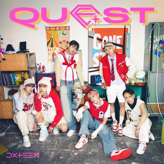 DXTEEN「Quest」初回限定盤B(C)LAPONE Entertainment