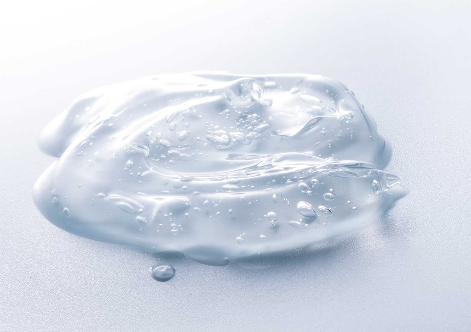 クラッシュしてジェル化