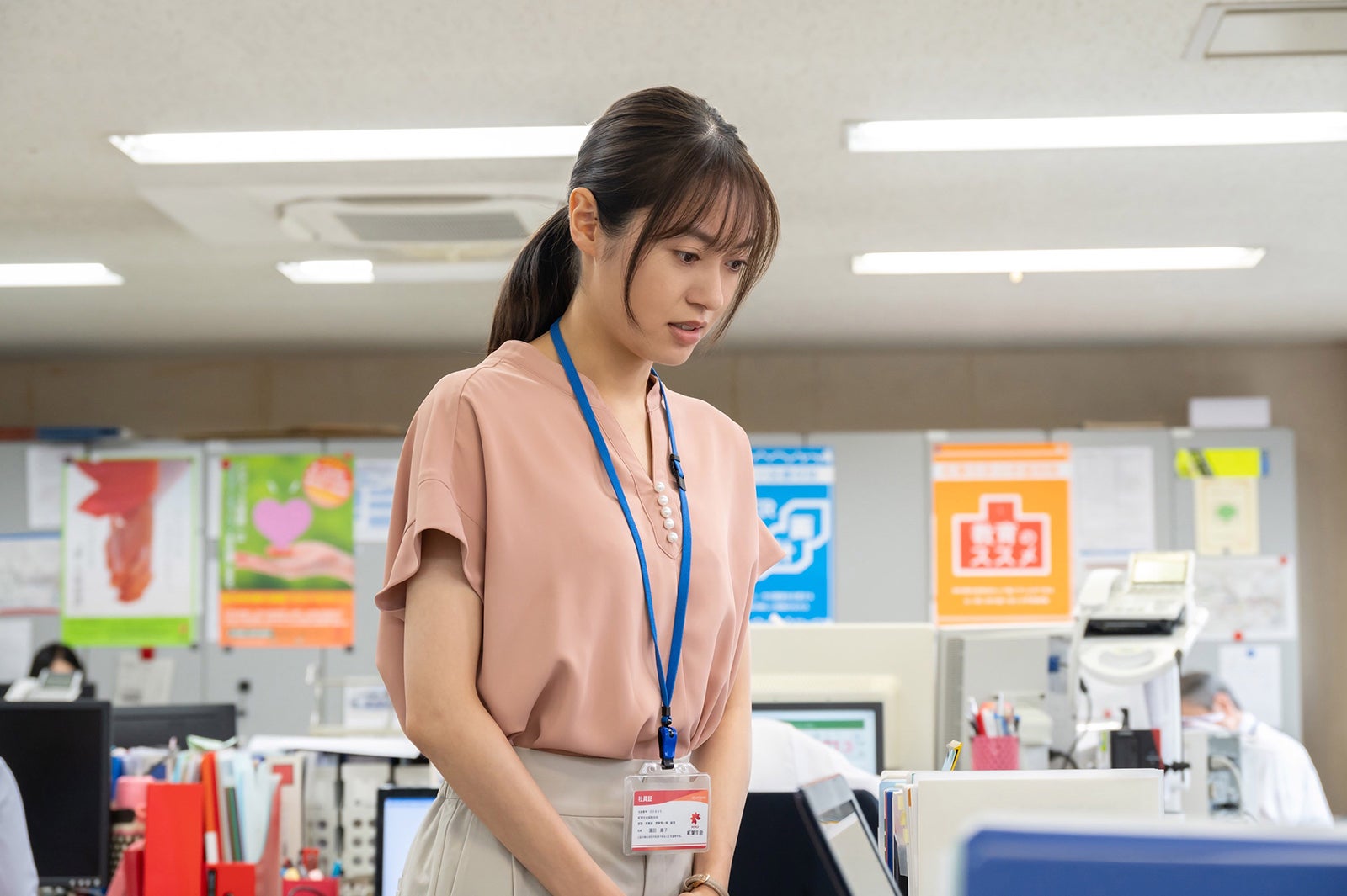 田辺桃子「癒やしのお隣さんには秘密がある」第5話より（C）日本テレビ