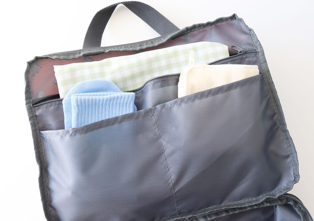 仕切りポケット リンネル4月号リトルミイ圧縮ケース仕切りポケット