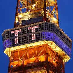 東京タワーが“TT”に（提供写真）