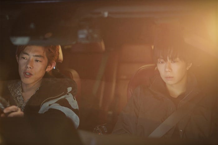 吉村界人、北山宏光「君が獣になる前に」第5話より(C)「君が獣になる前に」製作委員会