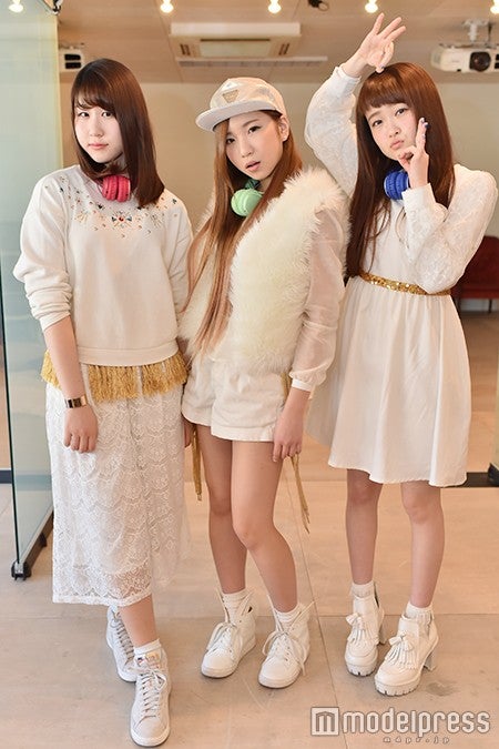 Little Glee Monster（左から）かれん、MAYU、芹奈／（C）モデルプレス