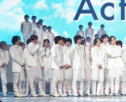 少年忍者、“初めて後輩へお年玉”「ドキドキした」HiHi Jets・美 少年・7 MEN 侍も便乗<「Act ONE」公開記者会見>