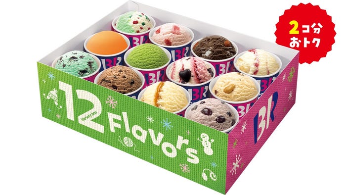 バラエティボックス/画像提供:B-R サーティワン アイスクリーム