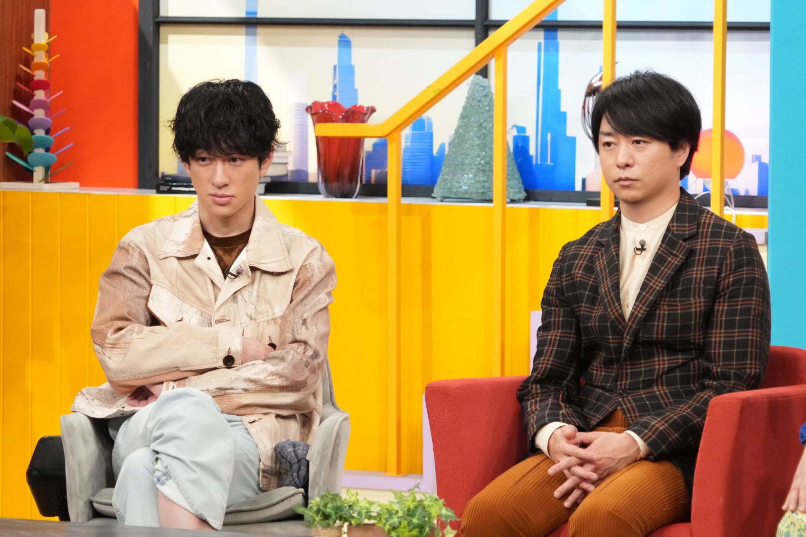 横山裕、櫻井翔（C）日本テレビ
