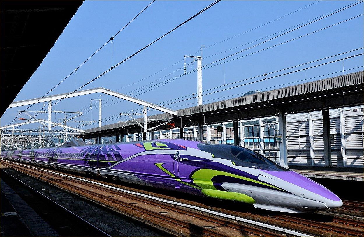 エヴァ新幹線「500 TYPE EVA」5月で運行終了　京都鉄道博物館で特別展の開催決定／画像提供：西日本旅客鉄道株式会社