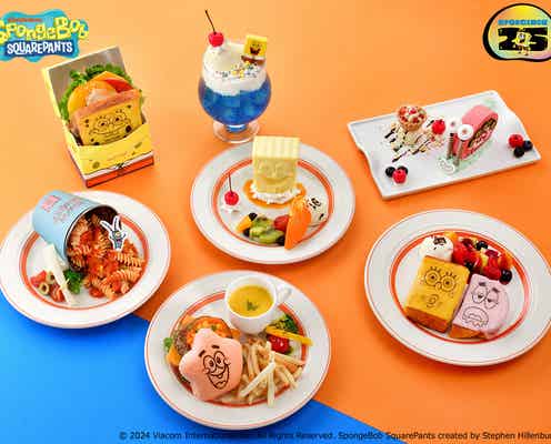 渋谷に『スポンジ・ボブ』テーマカフェ、限定オープン キャラモチーフのサンドやバーガーなど18種