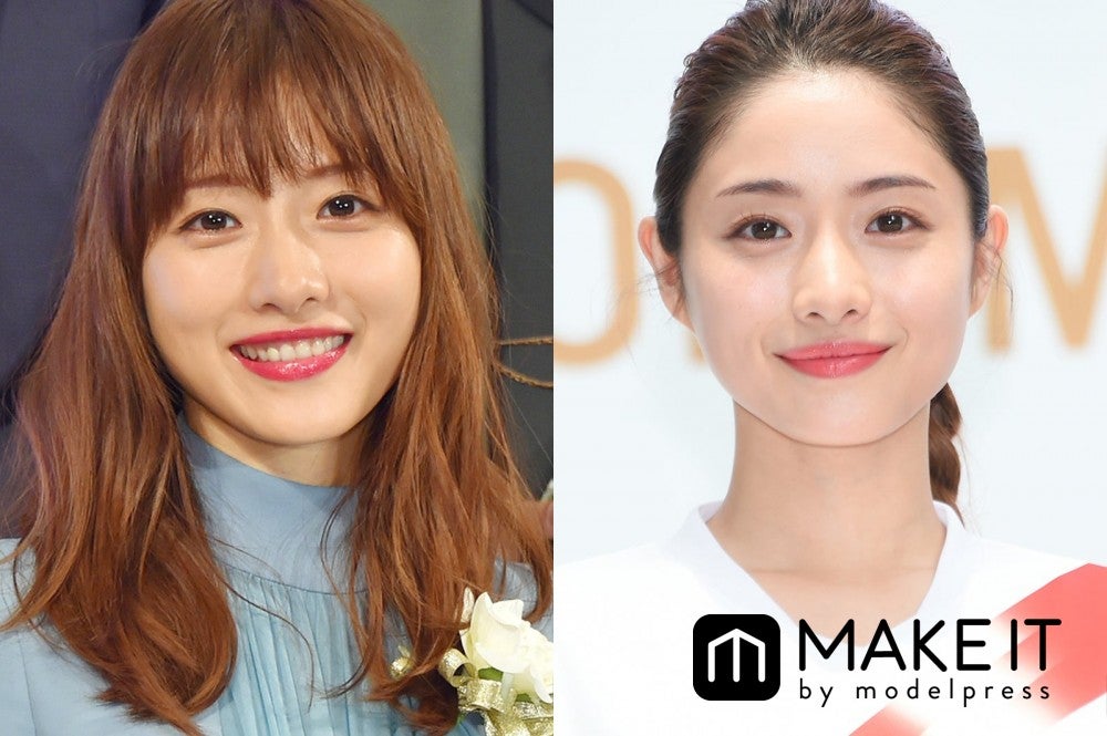 前髪で印象チェンジ 石原さとみに学ぶヘアスタイル6パターン 前髪ありなし別 ショート ロングまで モデルプレス