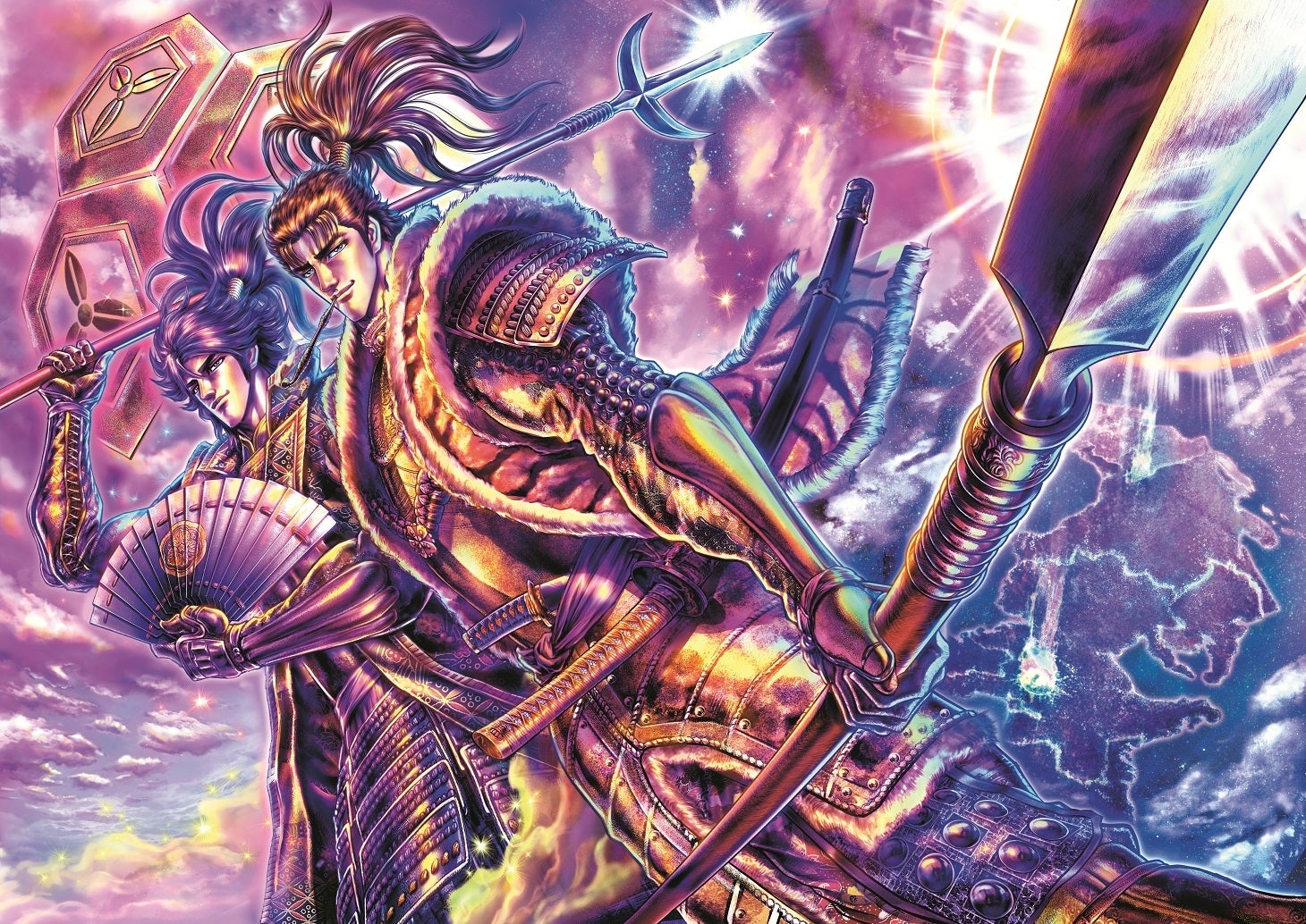 「義風堂々!!」舞台化決定（C）原哲夫・堀江信彦・義風堂々/NSP 2008 （C）舞台「義風堂々!!」実行委員会