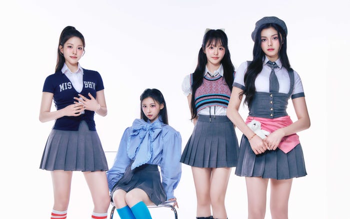 ガールグループ「IRION」(C)MBC PLUS & MINARI ENTERTAINMENT. All rights reserved.