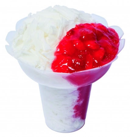 コットンスノーキャンディ　ストロベリー（561円） ／画像提供：ダスキン