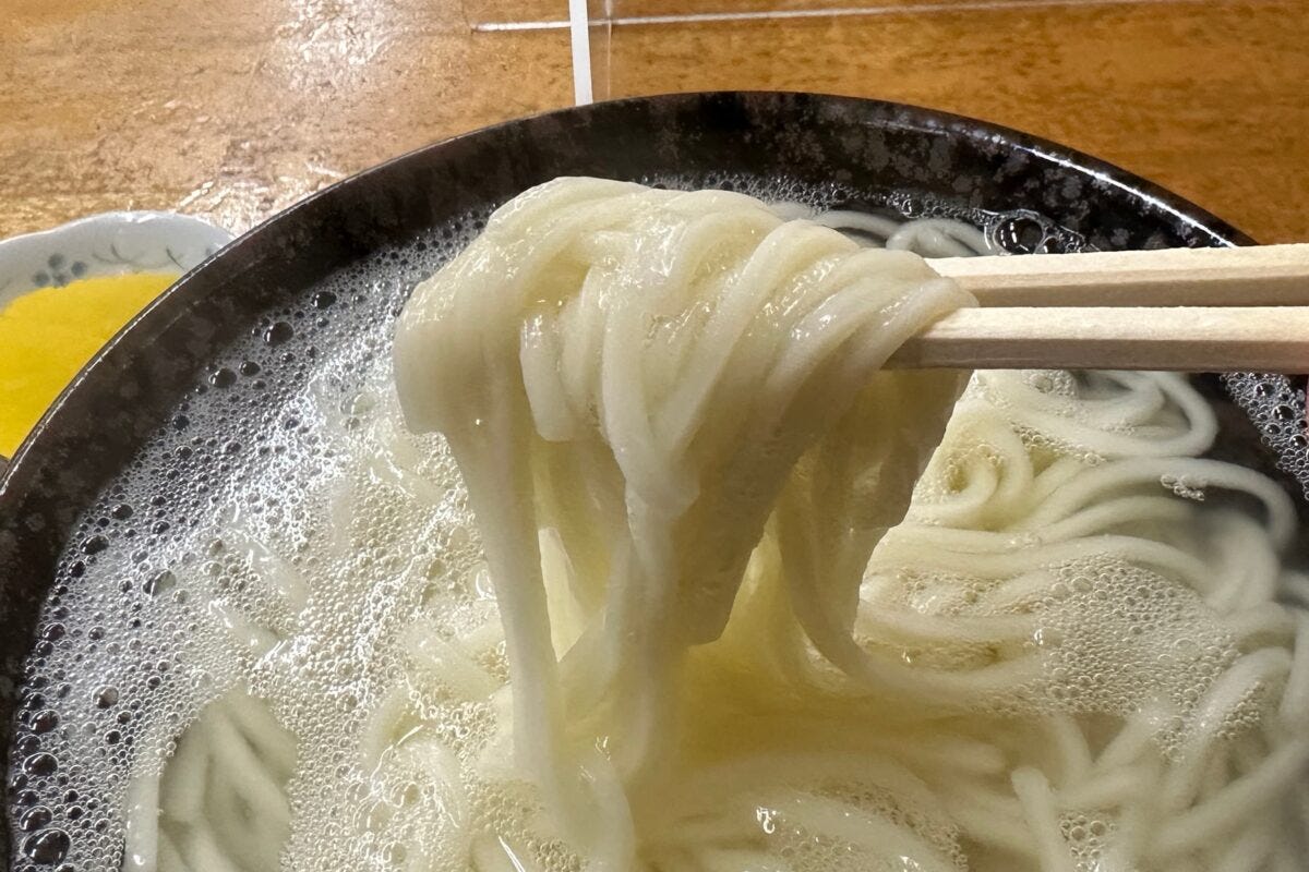 釜揚げうどん・戸隠