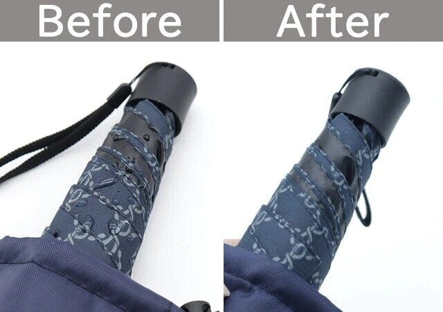 ダイソー 傘の収納袋(はっ水加工、巾着タイプ) ダイソーの傘の収納袋(はっ水加工、巾着タイプ)のbefore