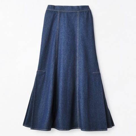 しまむら スカート おすすめ しまむら しまパト オンライン 通販 レディース おすすめ オススメ おしゃれ お洒落 オシャレ プチプラ アイテム コスパ 高コスパ 高見え 2022 スカート ボックスプリーツ マーメイドスカート デニムスカート