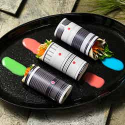 3本のライトセーバーサンド税込1,890円(C)& TM Lucasfilm Ltd.