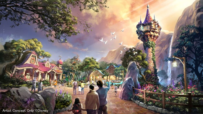 ラプンツェルの森(C)Disney