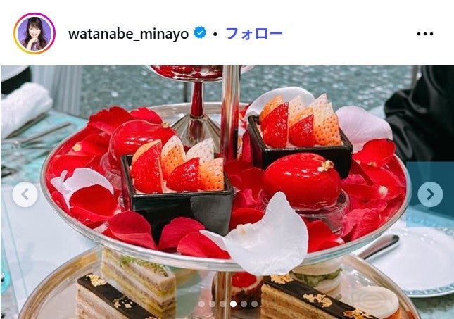 渡辺美奈代Instagramより