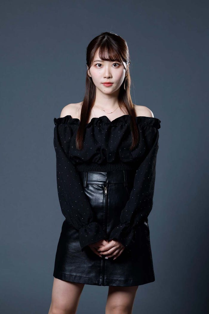 岡田えりか「Dark Idol」(C)ABEMA