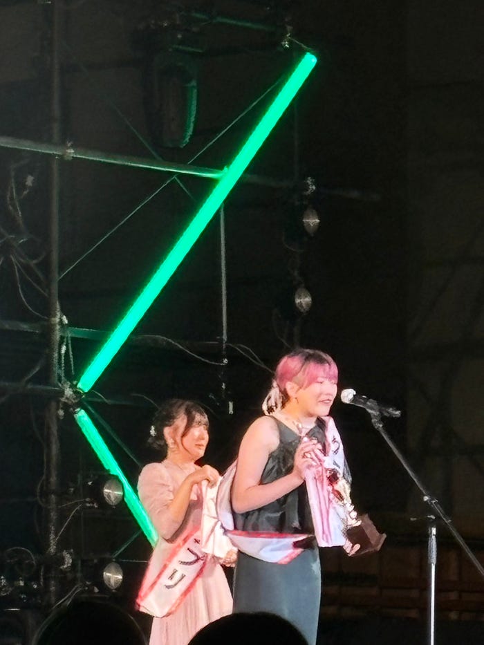 「明治学院コンテスト2024」結果発表イベントの様子(提供写真)