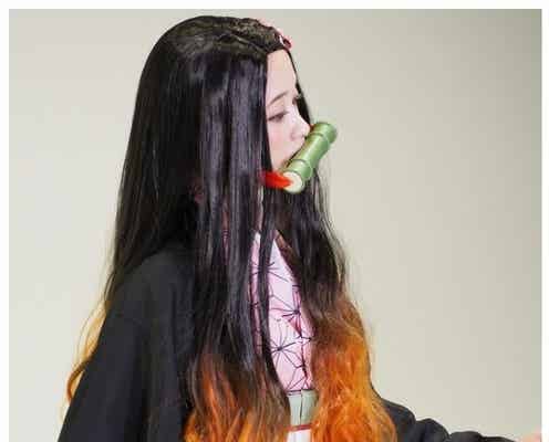 大原櫻子「鬼滅の刃」禰豆子コスプレ披露「クオリティ高すぎ」「美しい」と絶賛の声