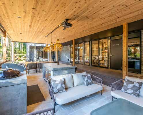 千葉の森に佇む“露天風呂&マグマ式サウナ”付ヴィラ「ヴィラ ラギ」誕生