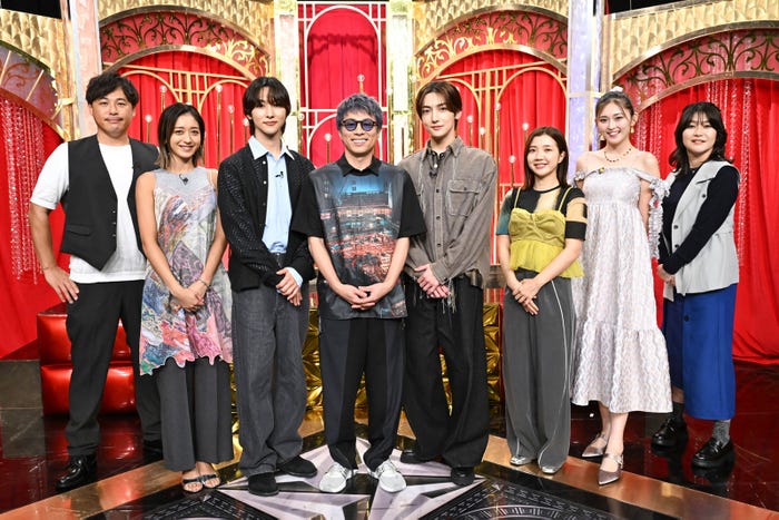 平子祐希、池田美優、本多大夢、田村淳、浜川路己、福田麻貴、ゆうちゃみ、稲田美紀(C)日本テレビ