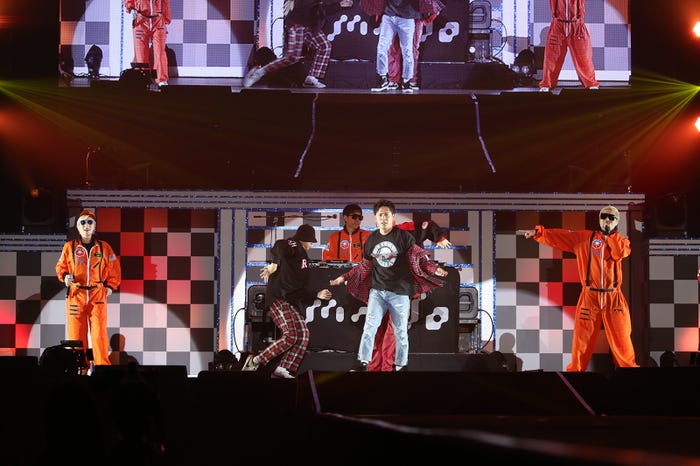 山下健二郎&m-flo (画像提供:ニッポン放送)