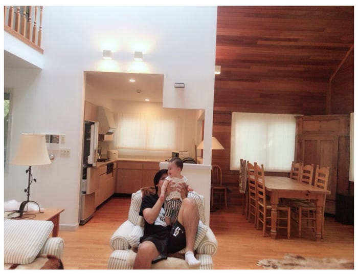 アレクが公開した別荘の写真/アレクサンダーオフィシャルブログ(Ameba)より