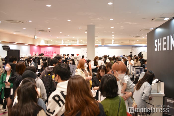 『SHEIN POPUP OSAKA』の様子(C)モデルプレス