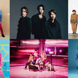 （上段左から）NEWS、関ジャニ∞、KAT-TUN、Hey! Say! JUMP、Sexy Zone（下段左から）ジャニーズWEST、King ＆ Prince、SixTONES、Snow Man、なにわ男子（提供写真）