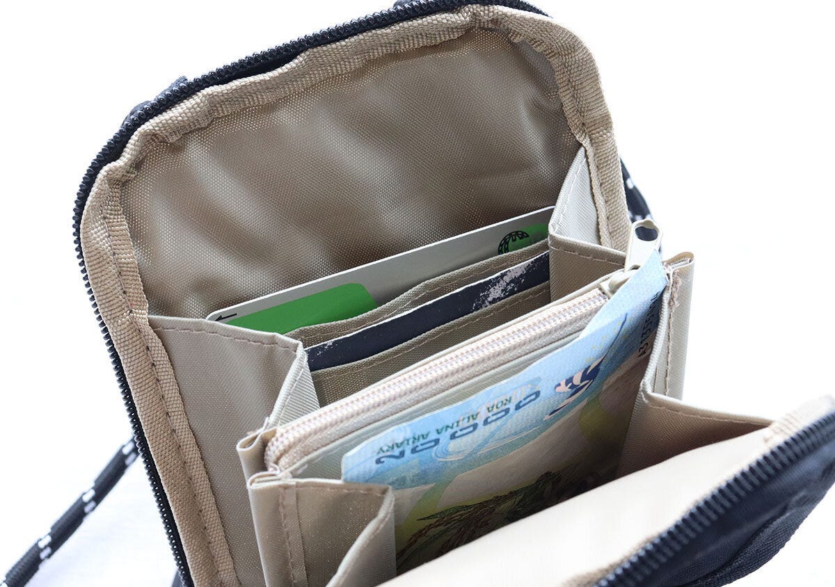 宝島社雑誌付録モノマックス5月号増刊の紀ノ国屋のお財布ショルダーバッグ＆