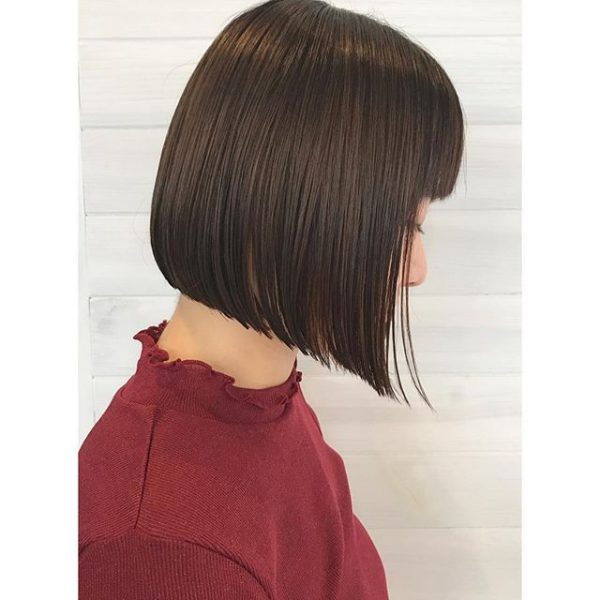 簡単 前下がりボブのアレンジ特集 こなれヘアな大人可愛いスタイリング モデルプレス