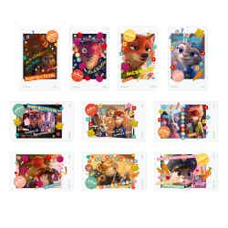 ステッカー(ランダム10種)税込605円(C)Disney