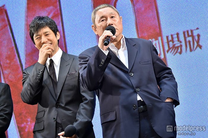 西島秀俊、ビートたけし