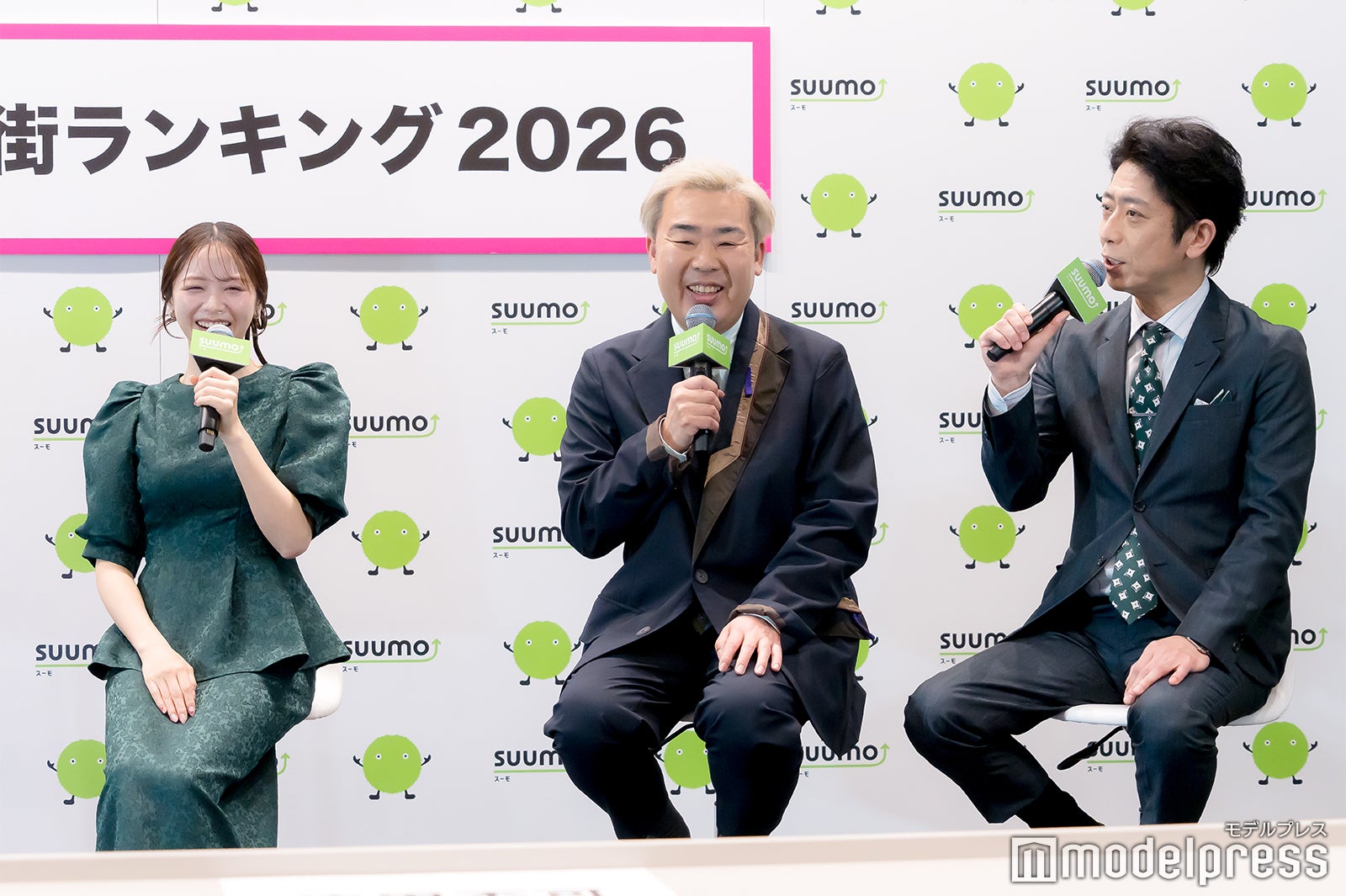 森香澄、岩尾望、後藤輝基（C）モデルプレス