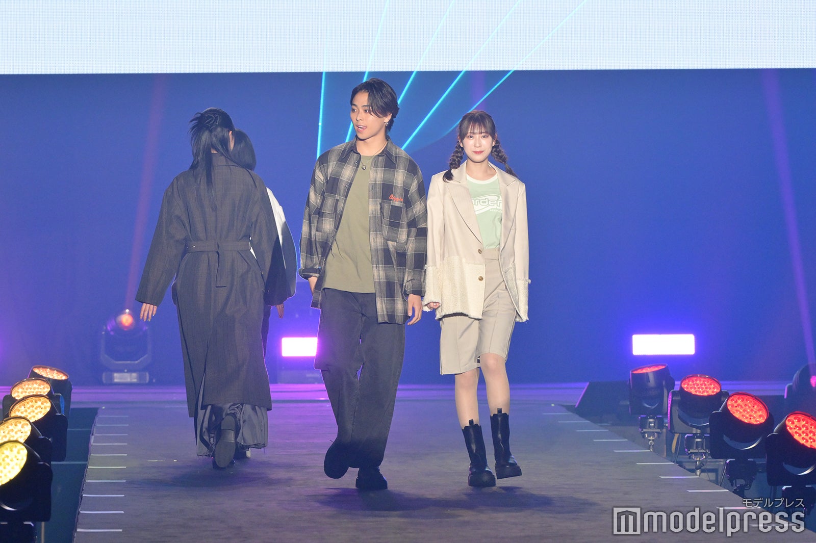 佐藤琉樹さん、久木田帆乃夏さん「TGC CAMPUS STAGE」より（C）モデルプレス