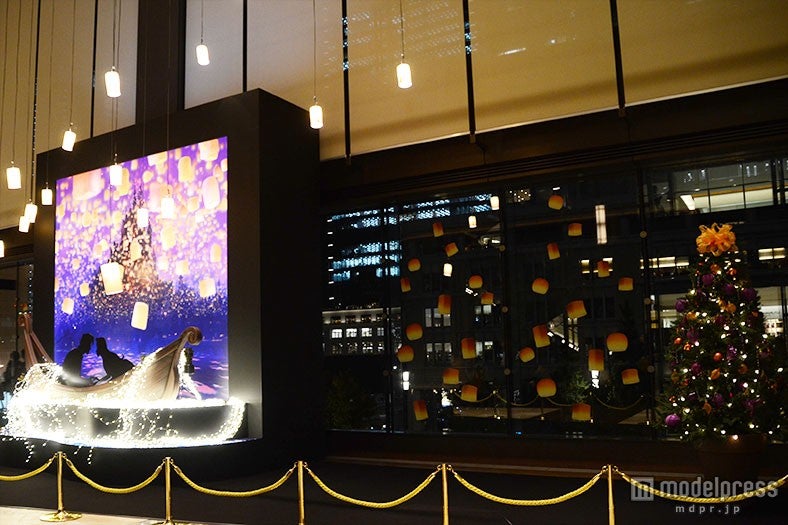 「塔の上のラプンツェル」のイルミネーション