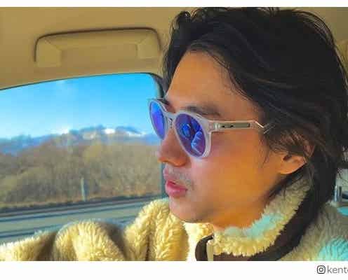山崎賢人、ヒゲ&サングラス姿でドライブ「助手席に乗りたい」切実に願う声殺到