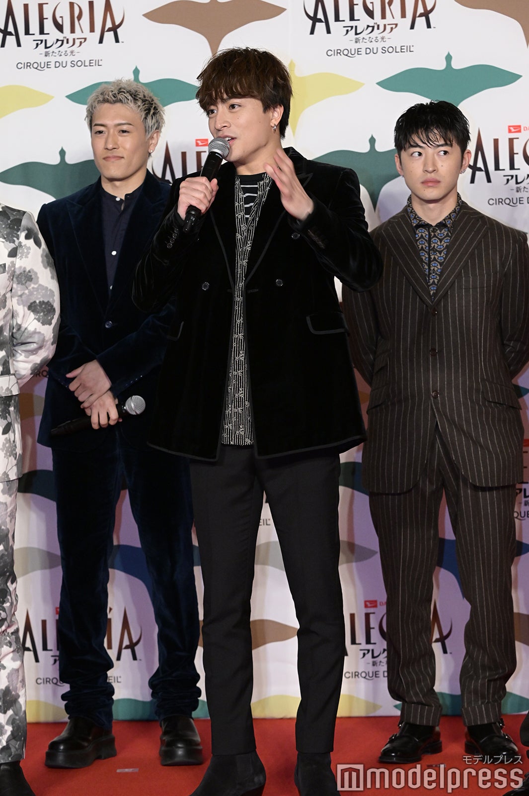 中務裕太、白濱亜嵐、佐野玲於 （C）モデルプレス