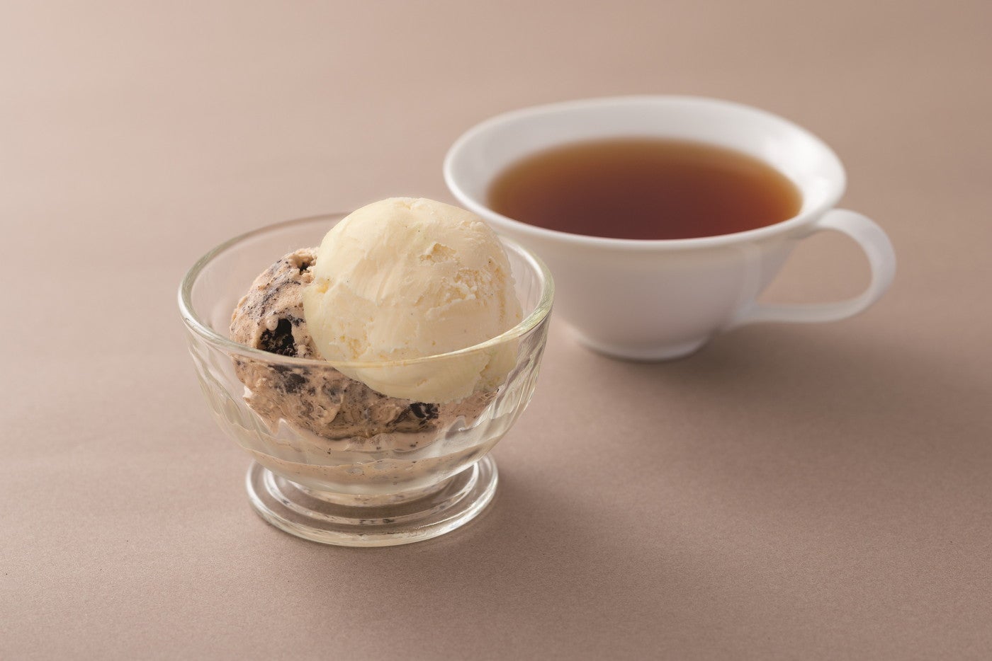 ティージェラートセット ドリンク代＋550円／画像提供：Tokyo Tea Trading