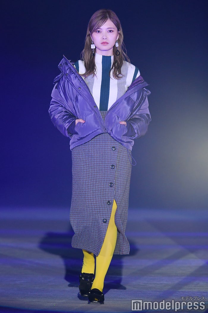 乃木坂46白石麻衣 ファッションステージのトリ飾る 美しくも儚いオーラで観客圧倒 Girlsaward 18 A W モデルプレス