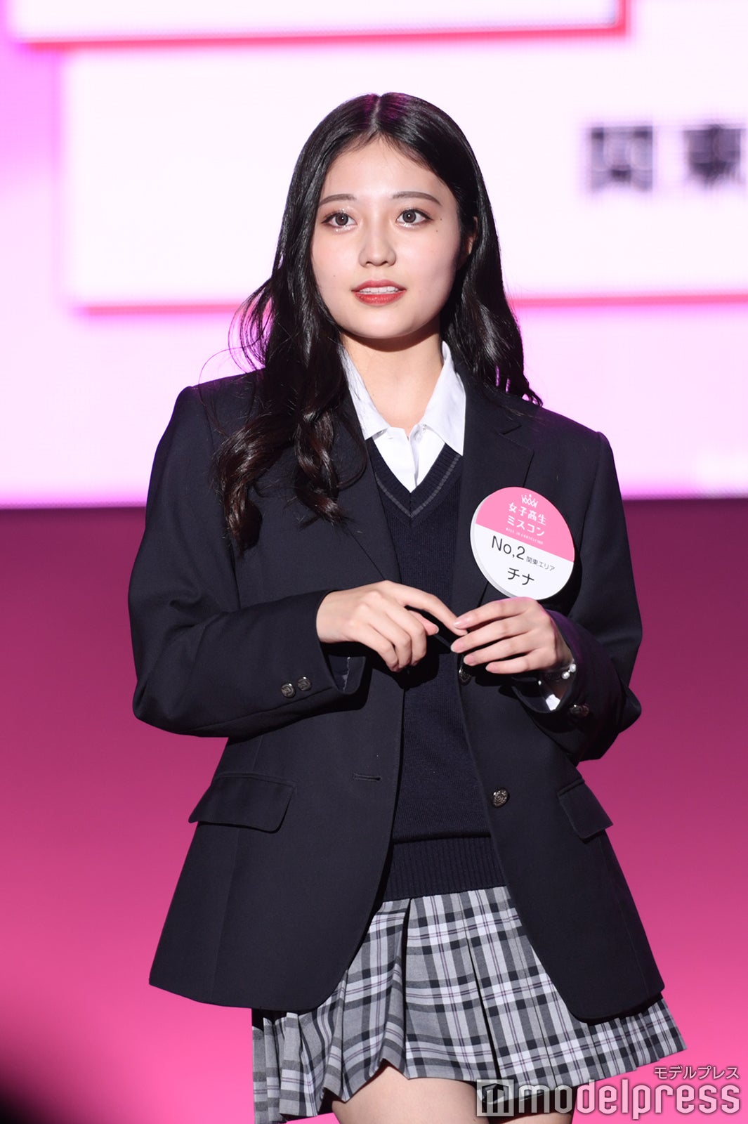 「女子高生ミスコン2021」SNOW賞・チナさん（C）モデルプレス